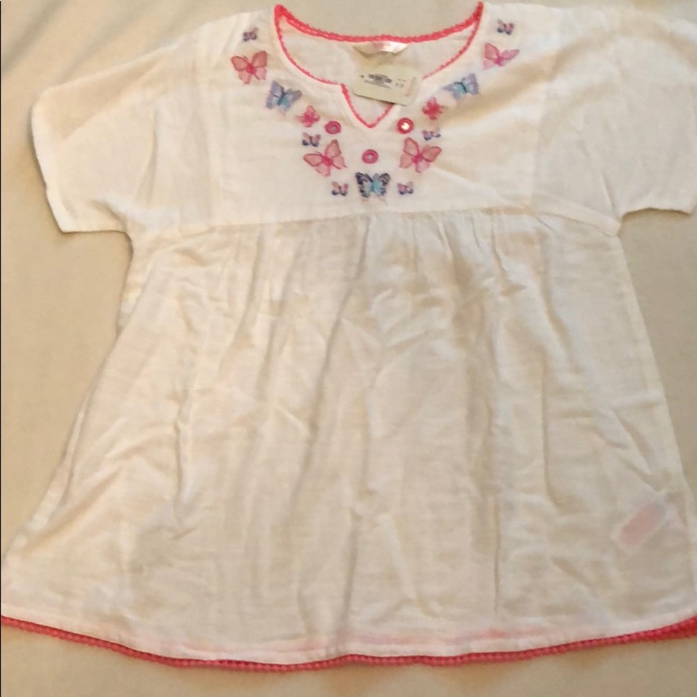 White dress beach coverup